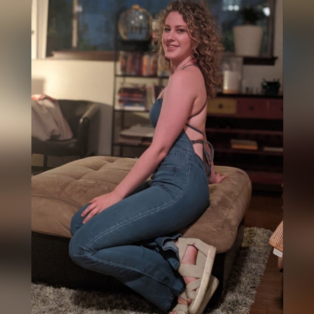 Adjustable Jean Jumpsuit